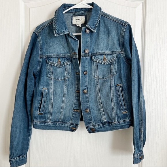 Mango Jackets & Blazers - FOREVER21 Classic Denim Jacket
